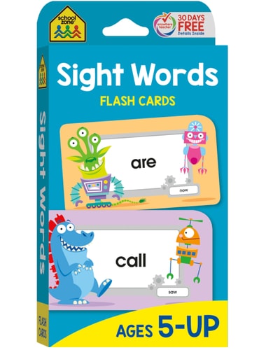 Sight Words Flash Cards