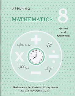 Applying Mathematics Quizzes and Speed Tests