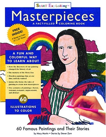 Masterpieces: A Fact-Filled Coloring Book (Start Exploring)
