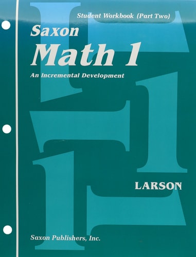 Math 1 An Incremental Development. Student workbook part two