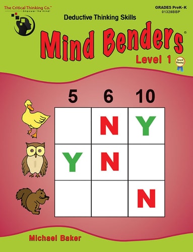Mind Benders Level 1 Deductive Thinking Skills