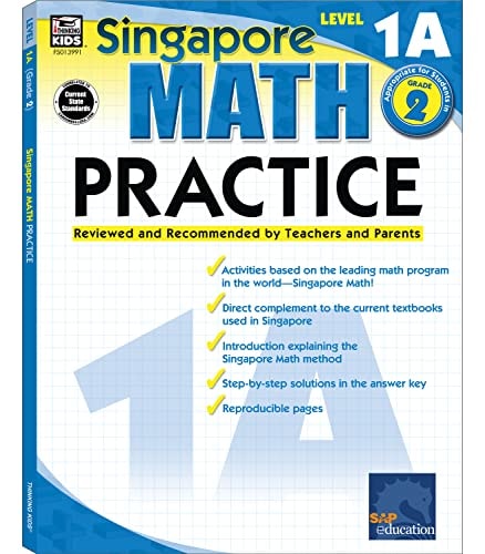 Singapore Math Practice Workbook—Level 1A