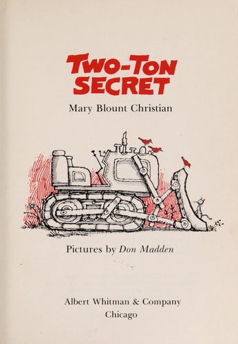 Two-Ton Secret (First Read-Alone Mysteries)