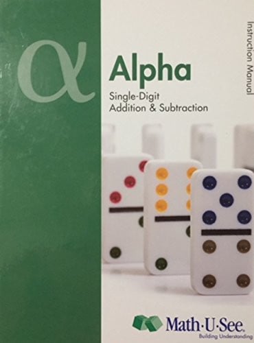 Alpha Instruction Manual Single-Digit Addition and Subtraction