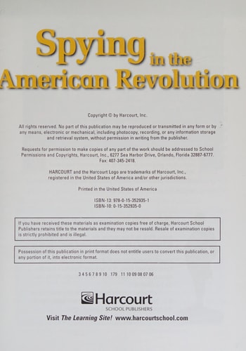 Making a New Nation: Above-Level Reader Spying in the American Revolution