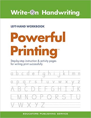 Powerful Printing Left-Handed