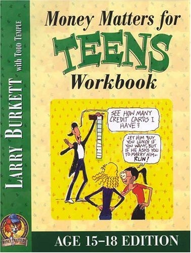 Money Matters Workbook for Teens (ages 15-18)