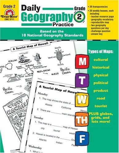 Daily Geography Practice Grade 2