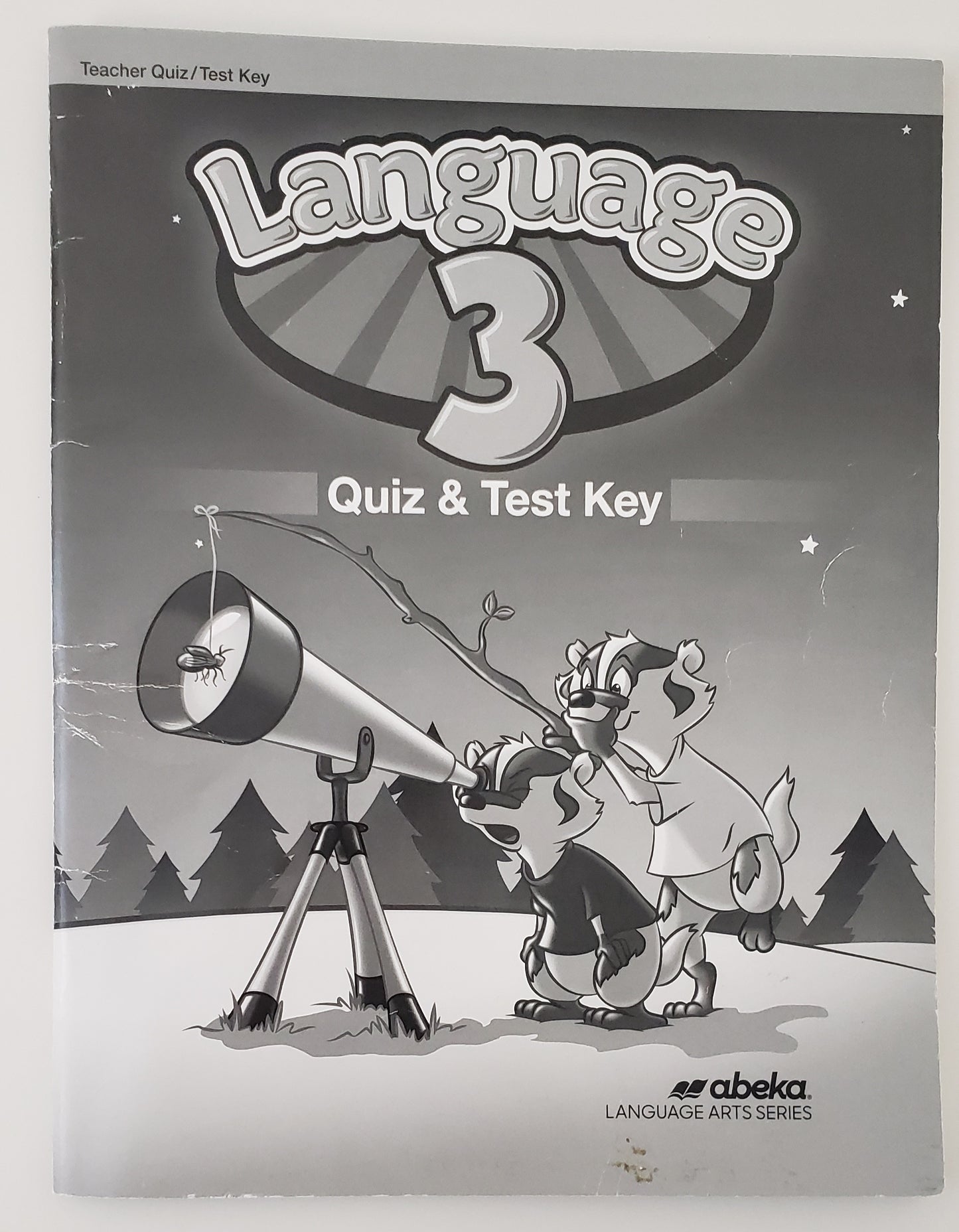 Language 3 Quiz & Test Key