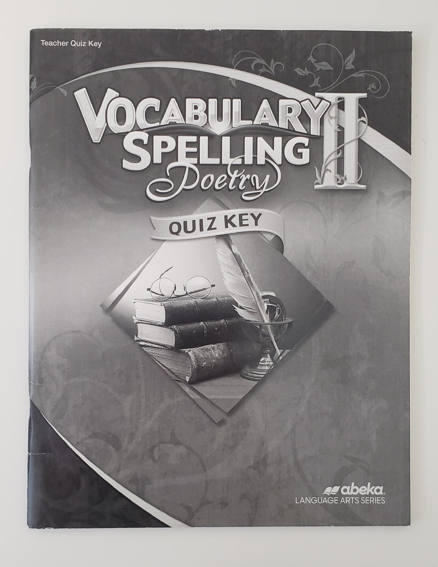 Vocabulary Spelling Poetry II Quiz Key