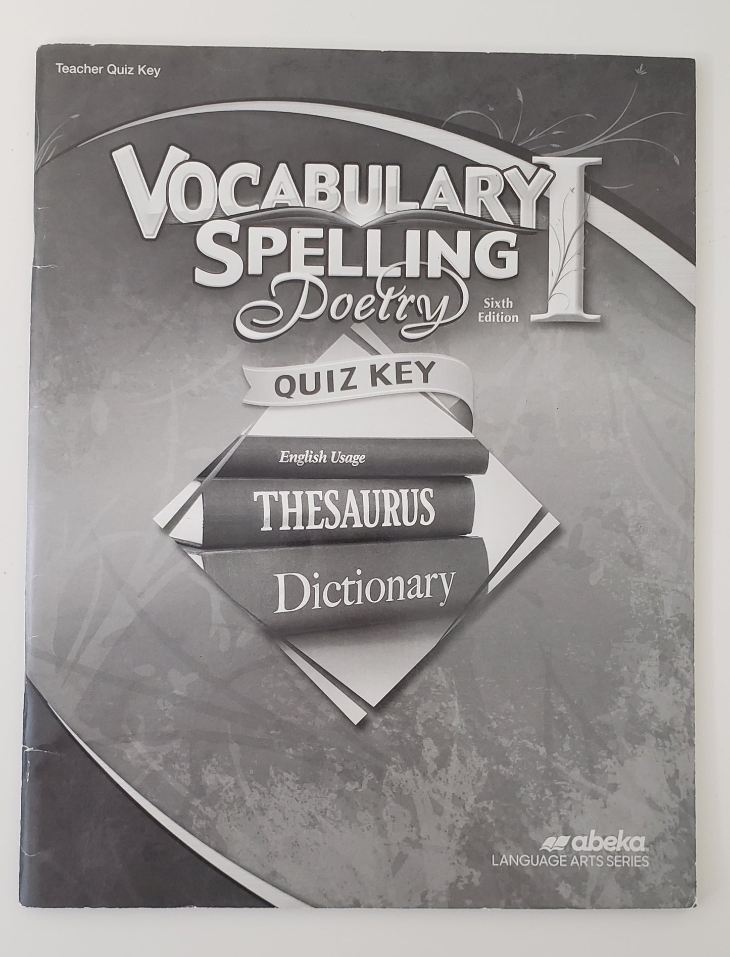 Vocabulary Spelling Poetry I Quiz Key