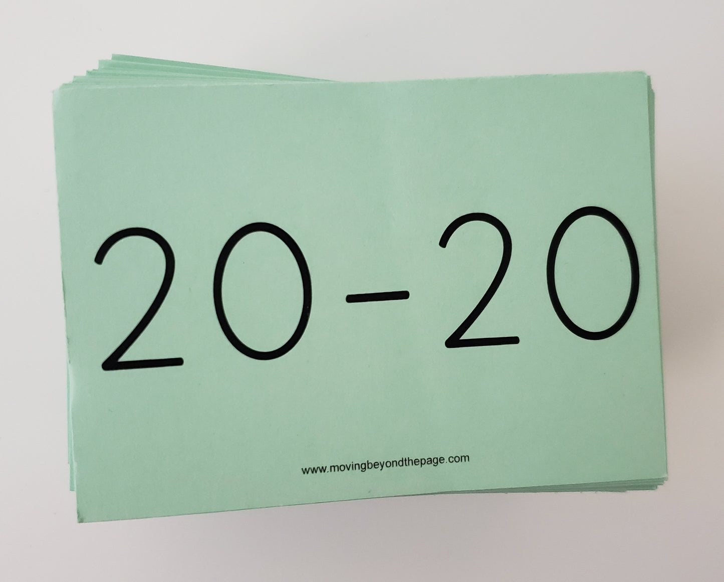 Moving Beyond the Page Subtraction Cards