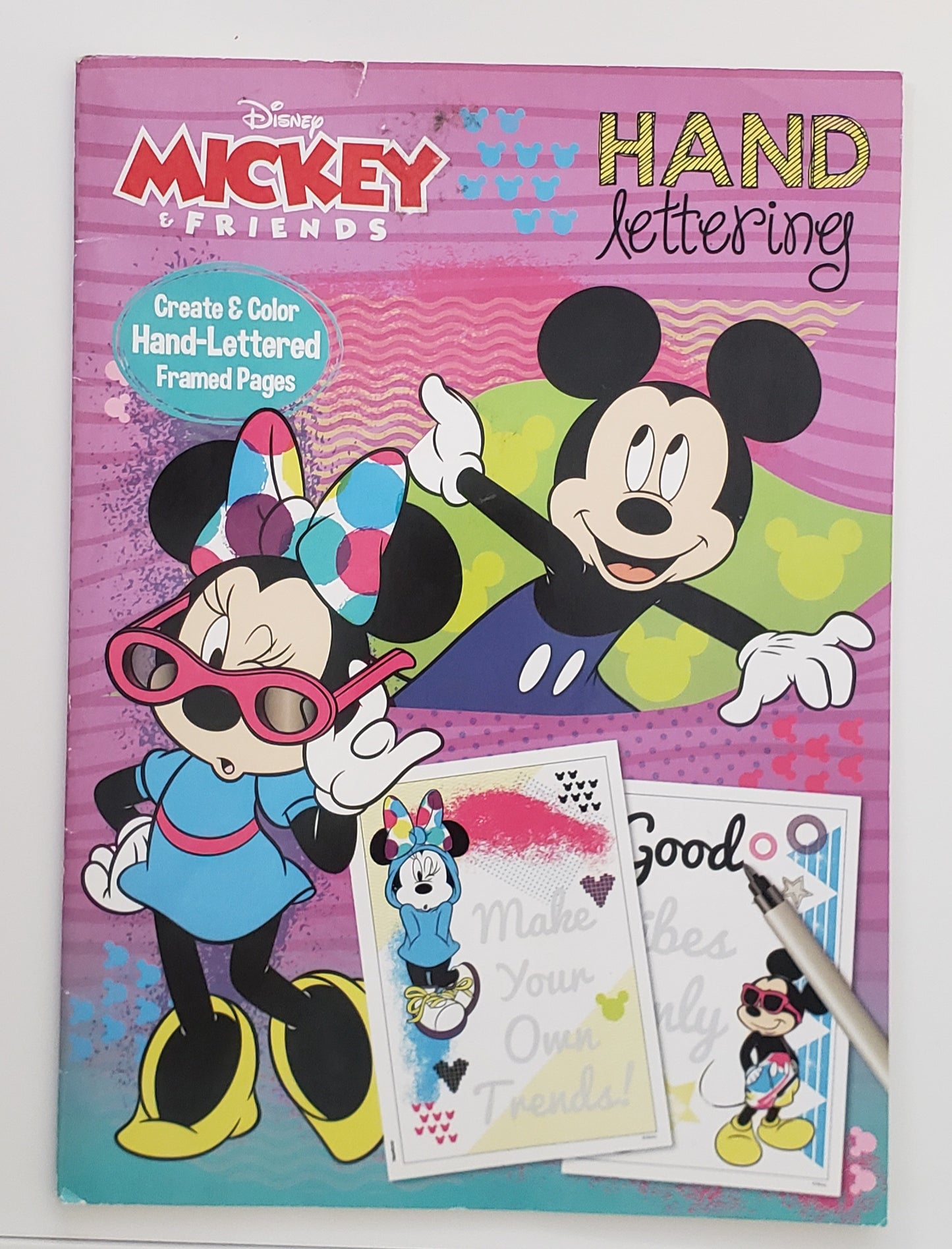 Mickey & Friends Hand Lettering
