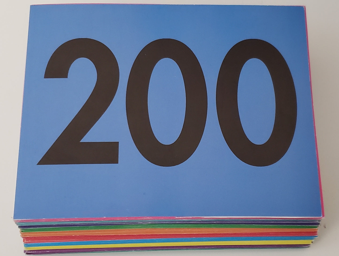 Numbers Flashcards 0-200