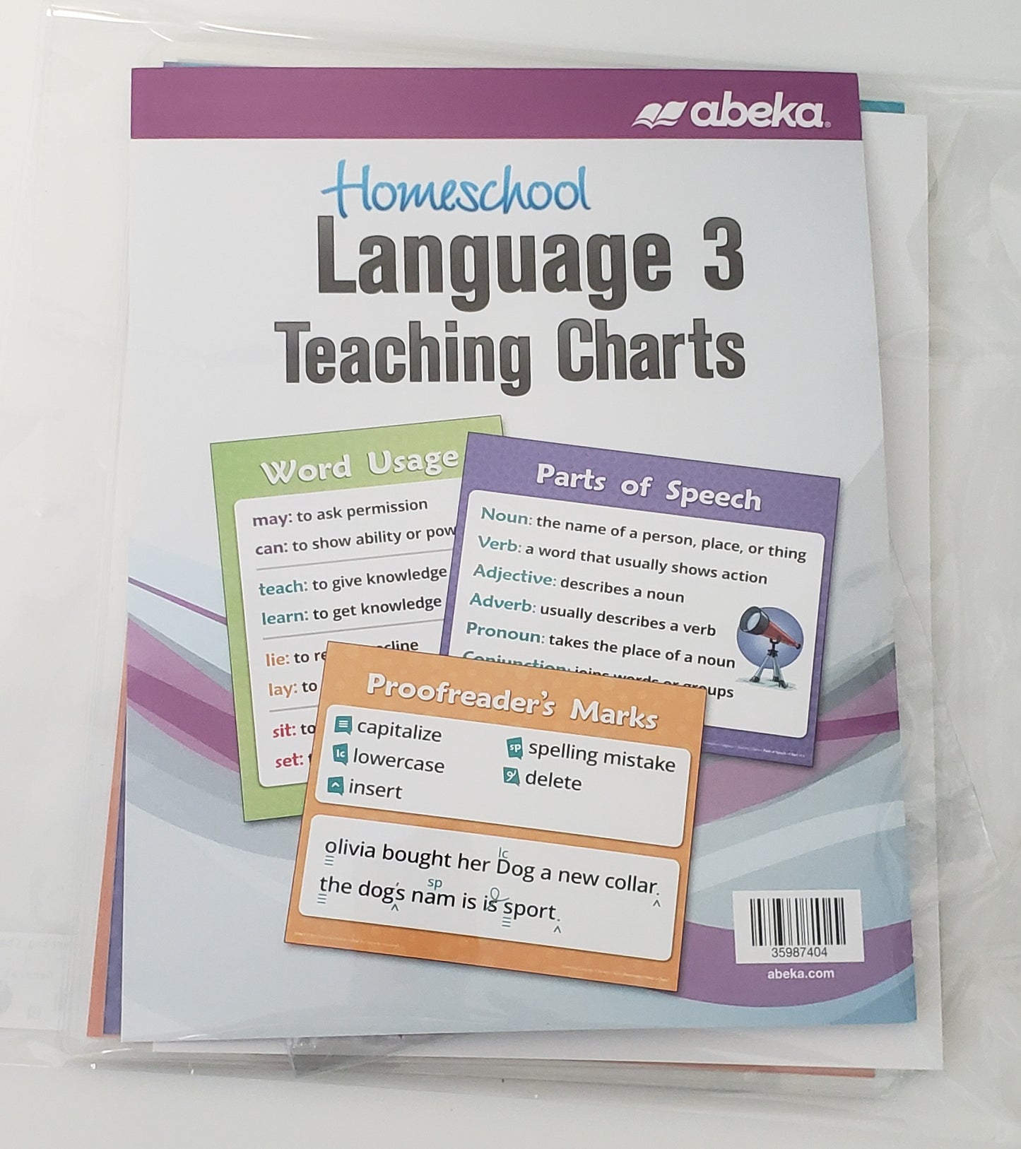 Language 3 Teaching Charts