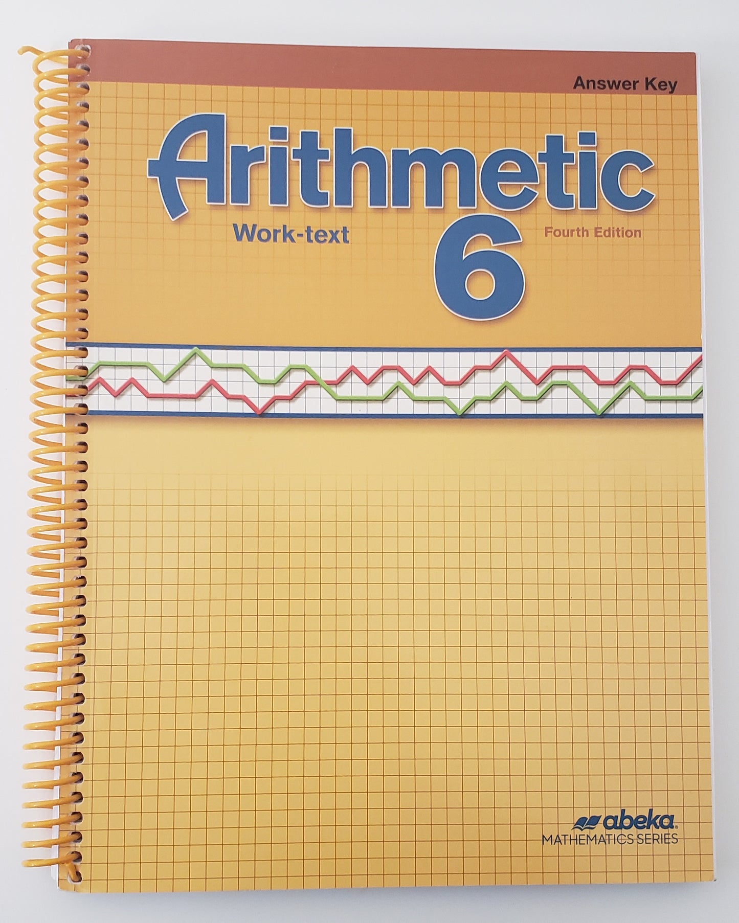 Arithmetic 6 Student Work-Text Key
