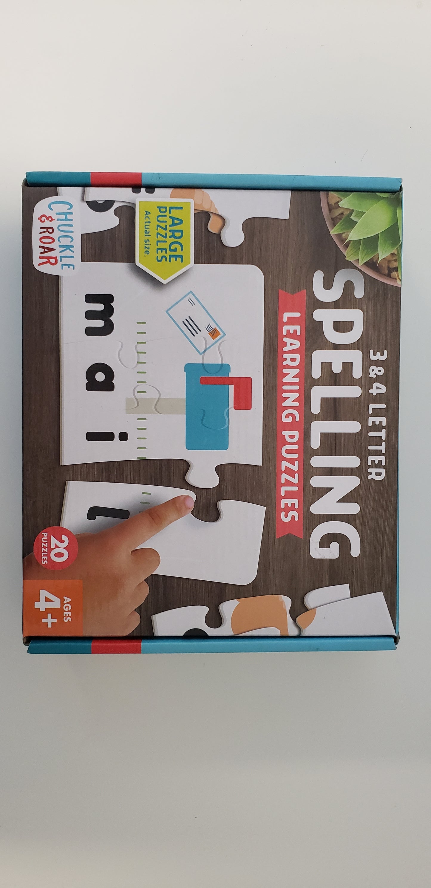 3 & 4 Letter Spelling Learning Puzzles
