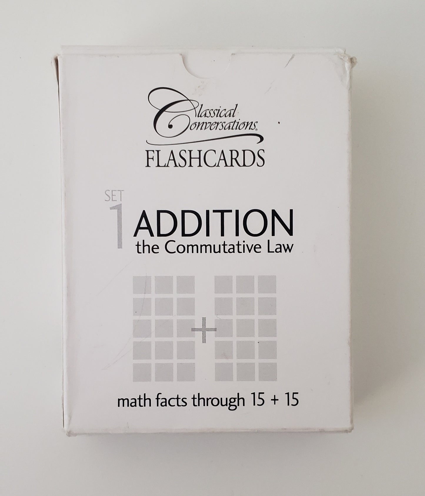 Addition: the Commutative Law (Math Flashcards)