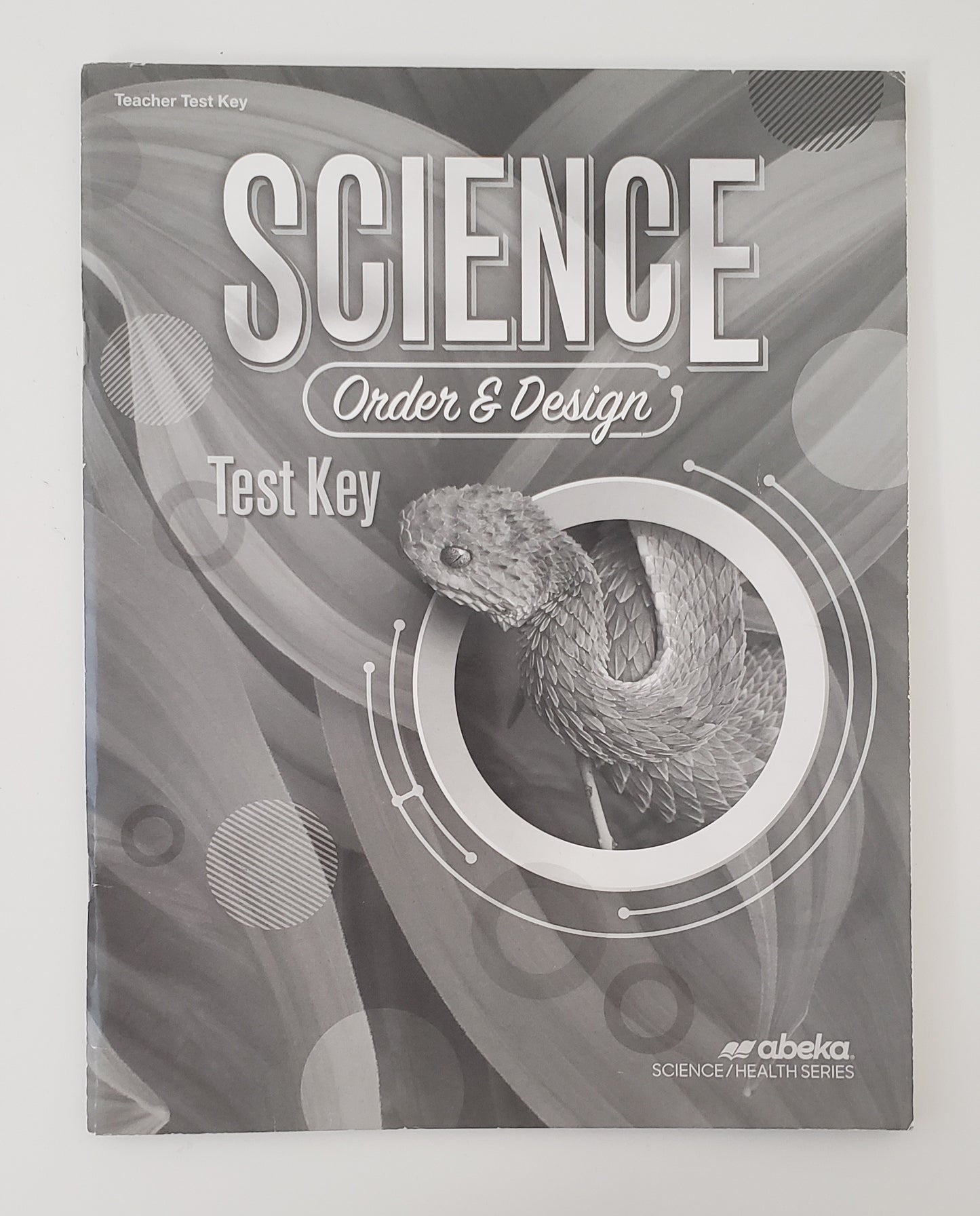 Science Order & Design Test Key