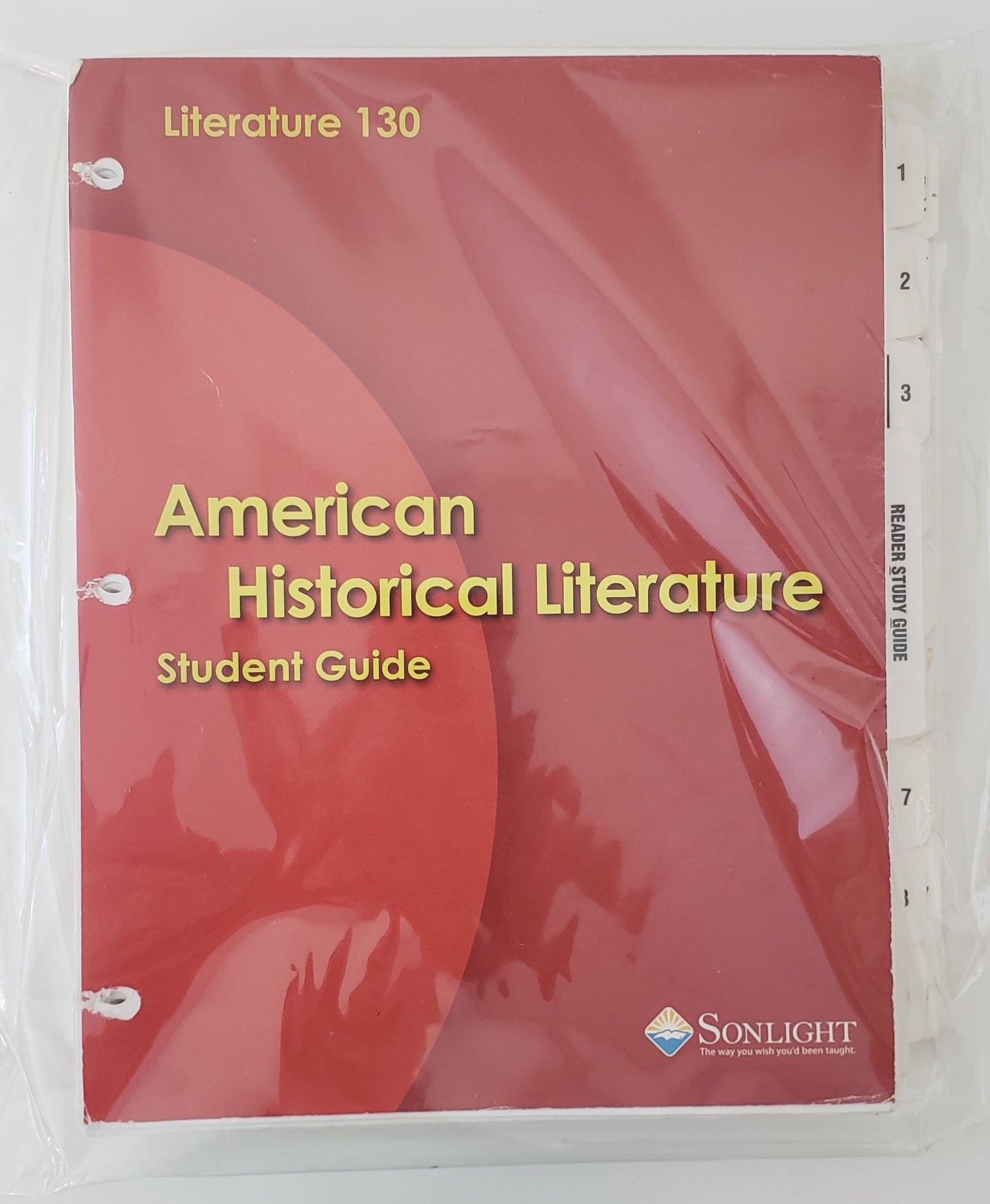 American Historical Literature 130 Student Guide