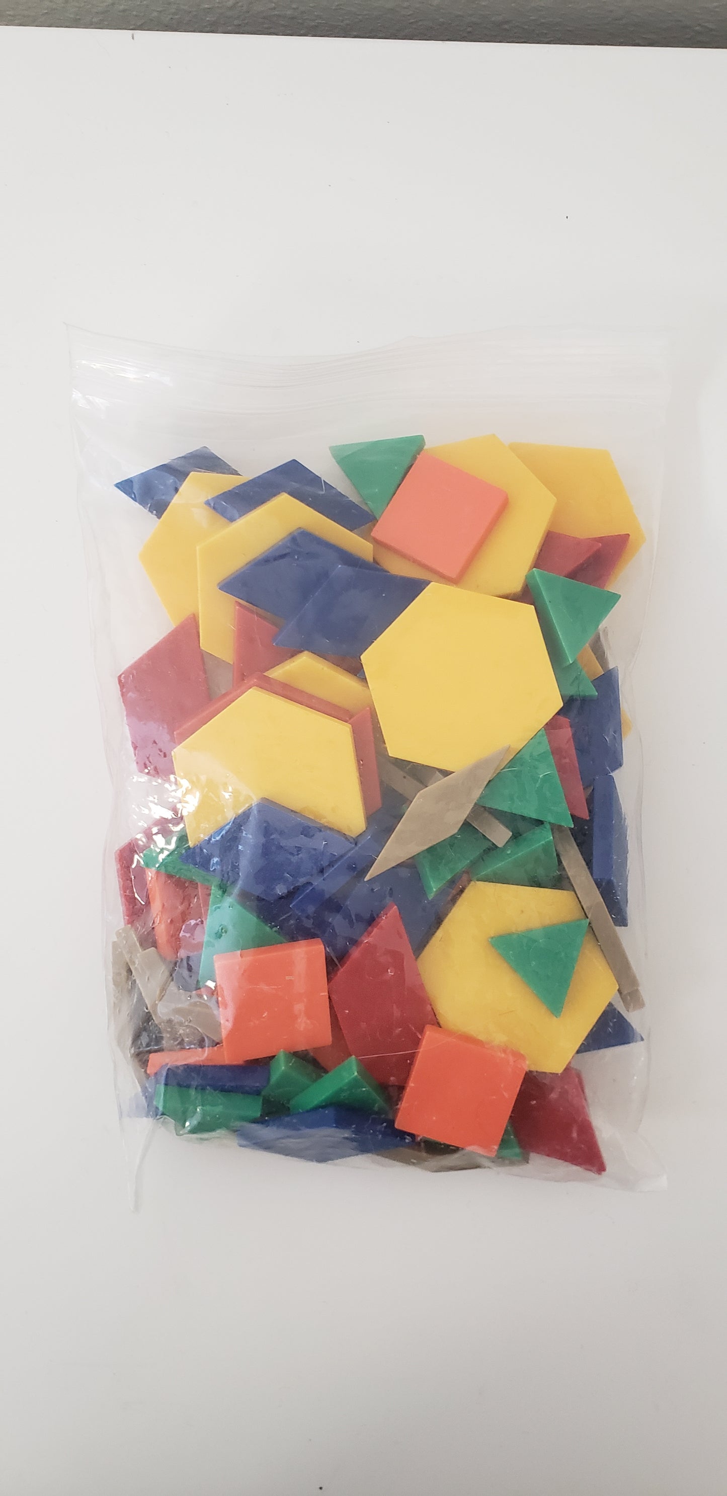 plastic pattern blocks