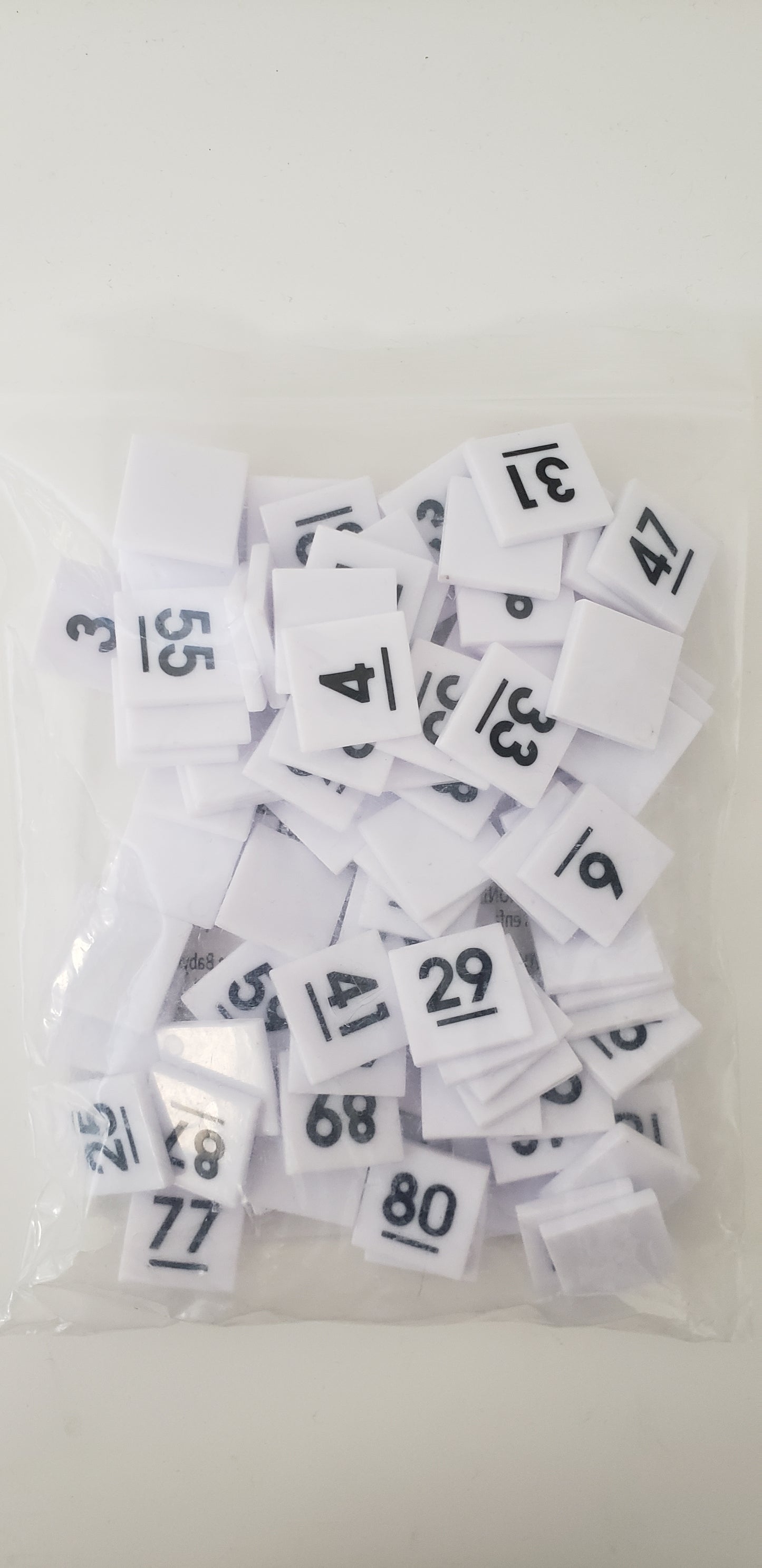 Number Tiles 1-100