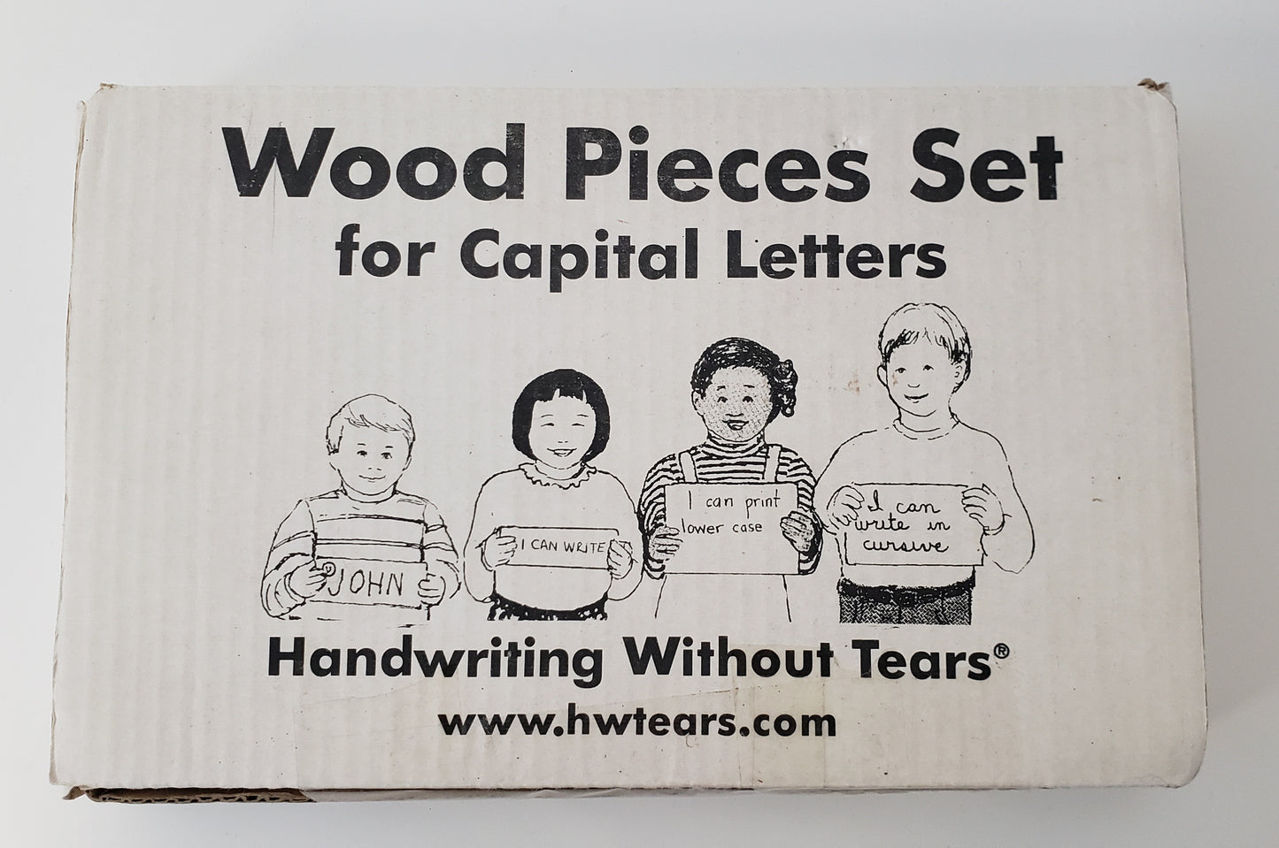 Wood Pieces Set for Capital Letters