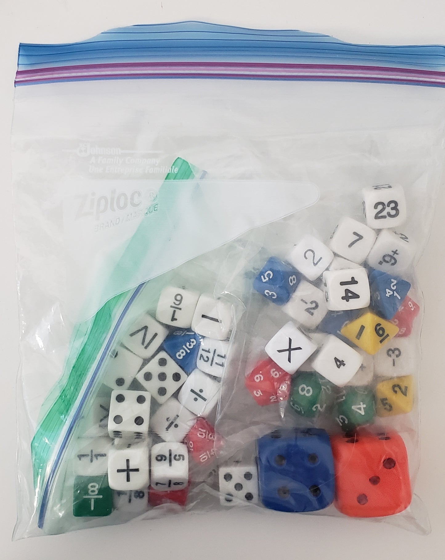 Math dice