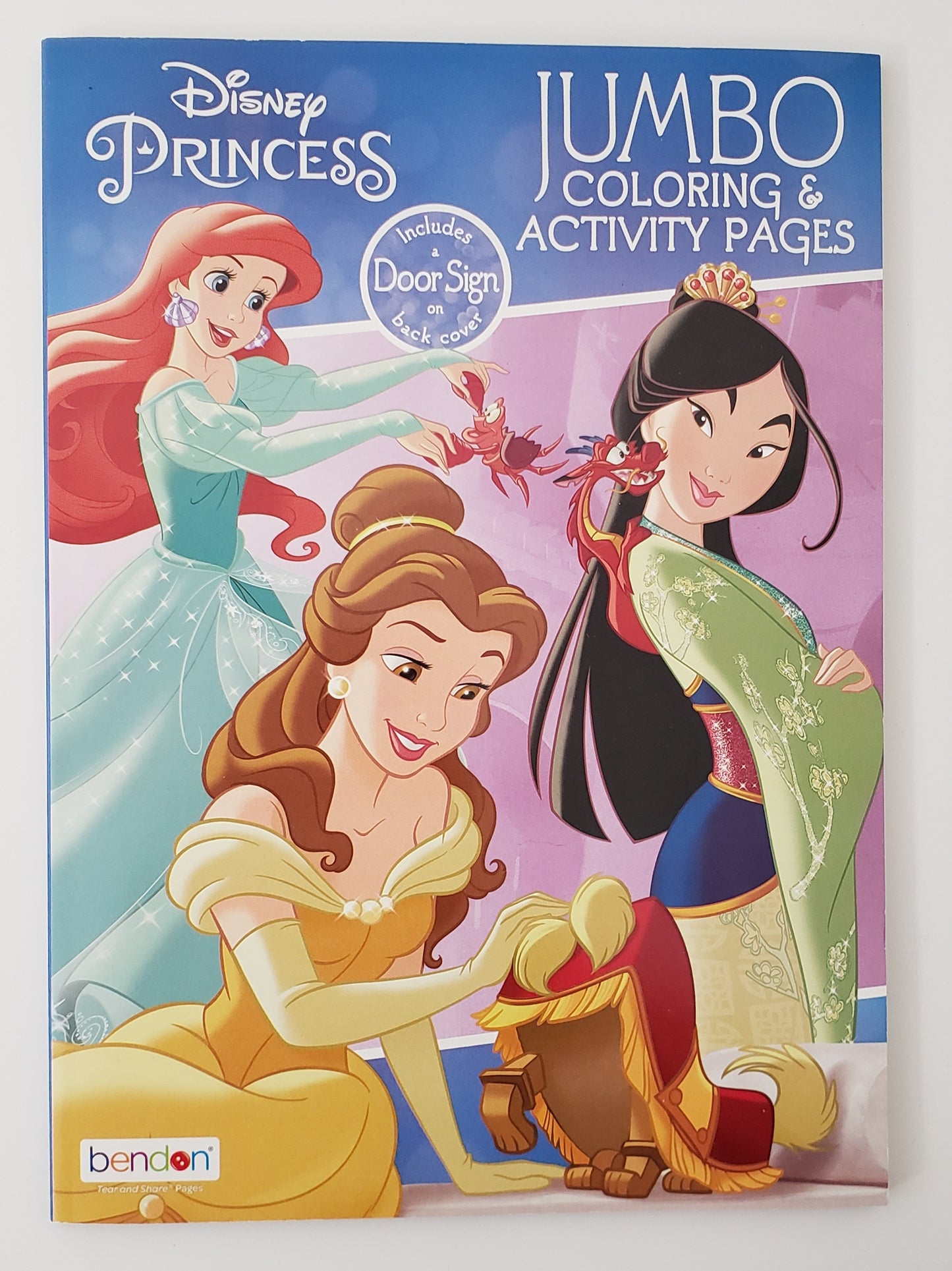 Disney Princess Jumbo Coloring & Activity Pages