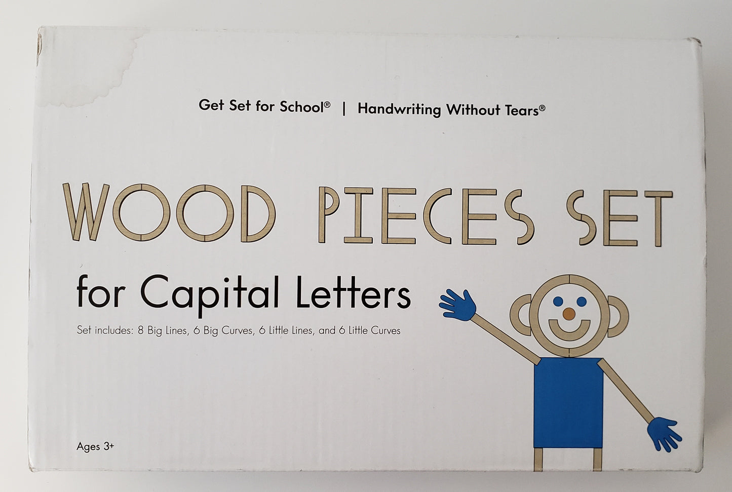 Wood Pieces Set for Capital Letters