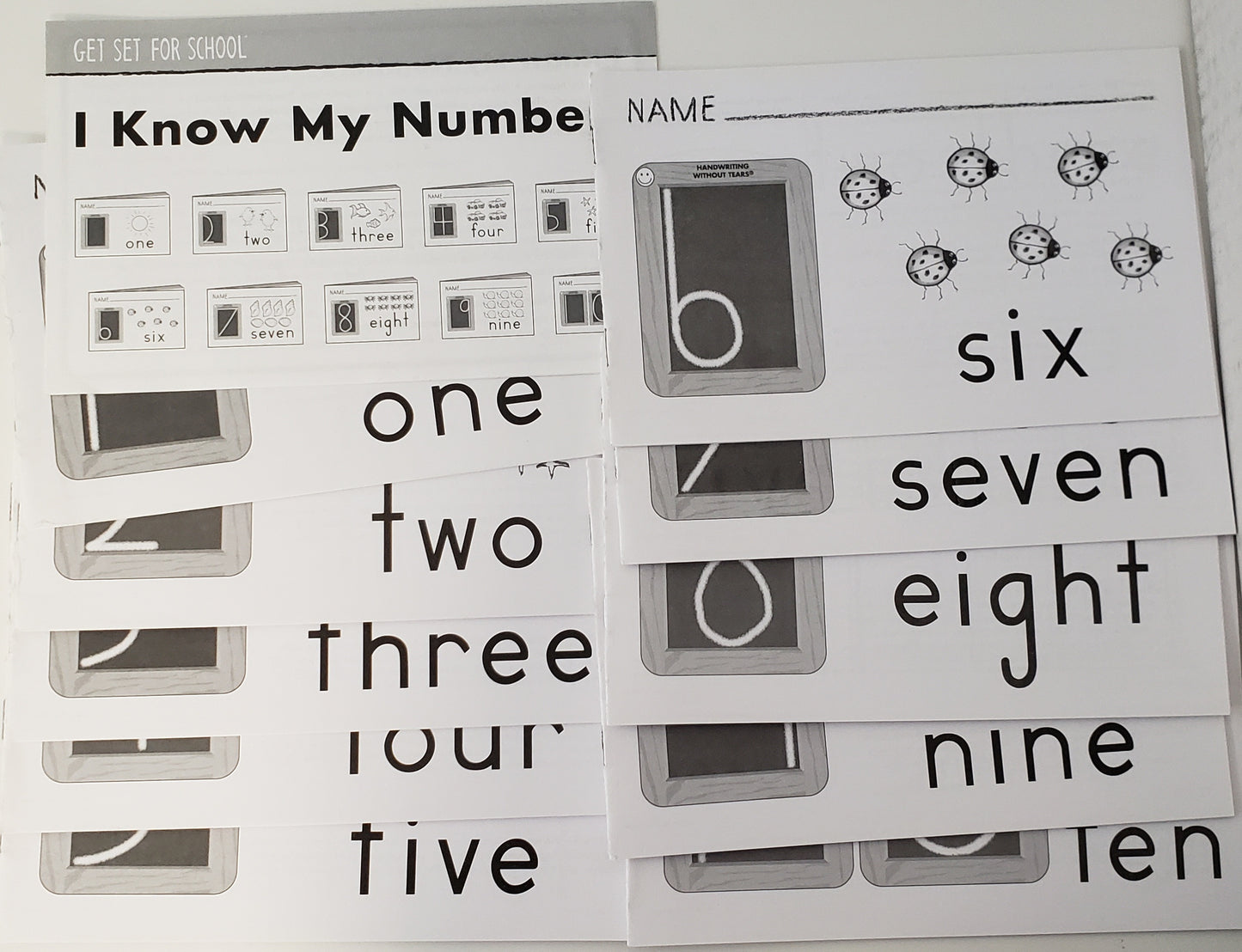 I Know My Numbers 10 Book Set