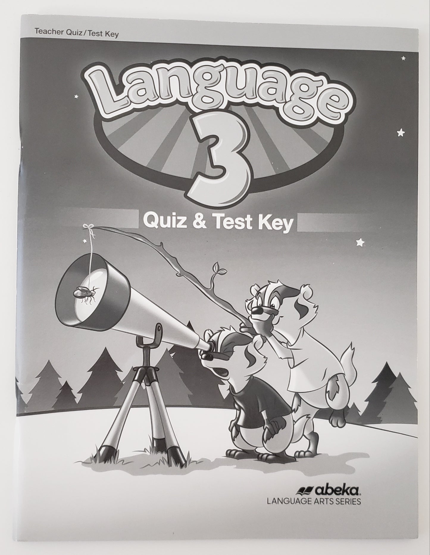 Language 3 Quiz & Test Key