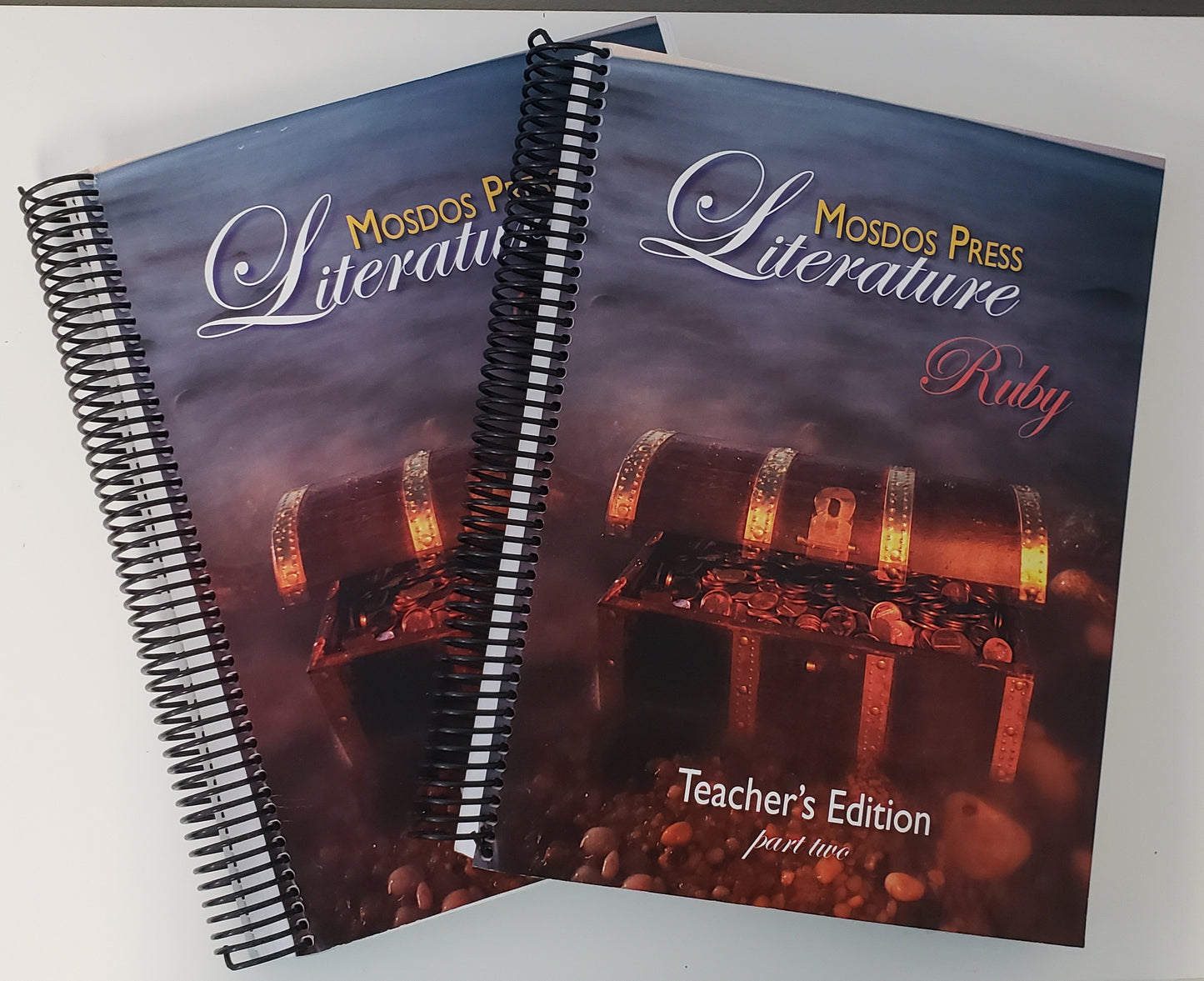 Mosdos Press Literature Ruby Teacher's Edition Spiral Bound 2 Book Set