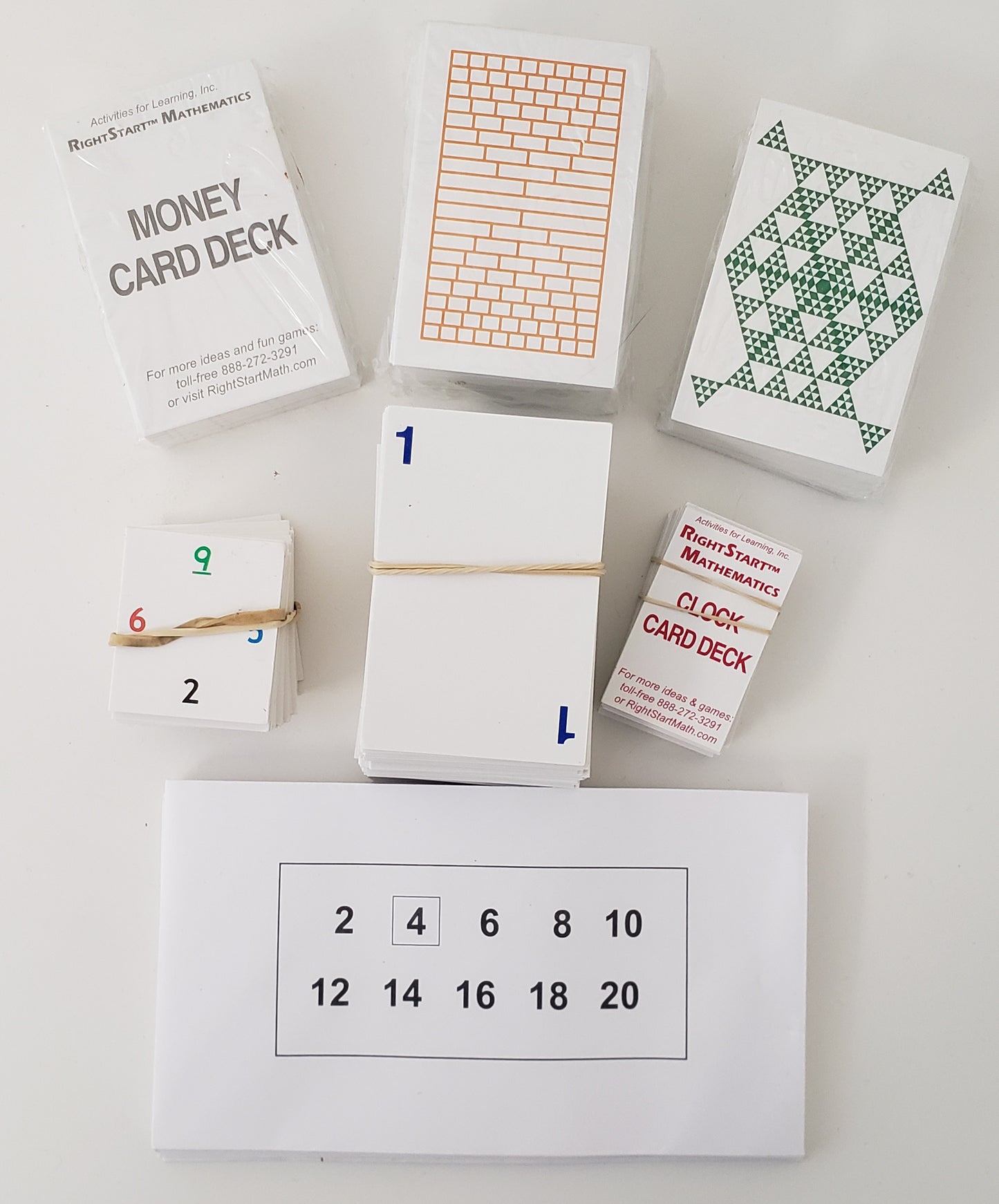 Cards for Math Games
