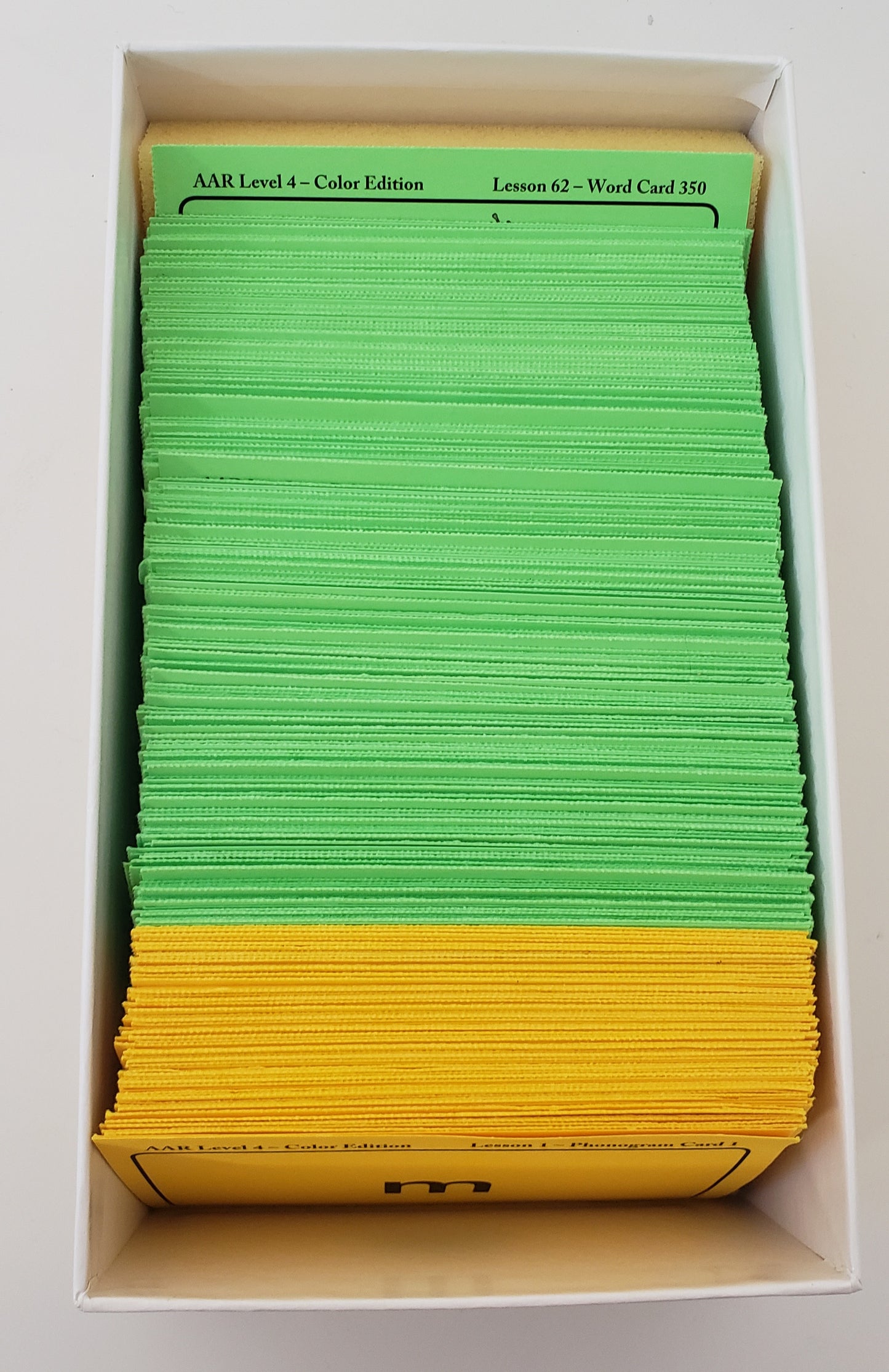 All About Reading Review Box with Level 4 Cards