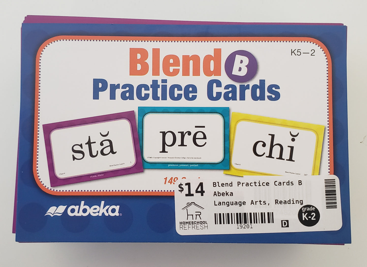 Blend Practice Cards B