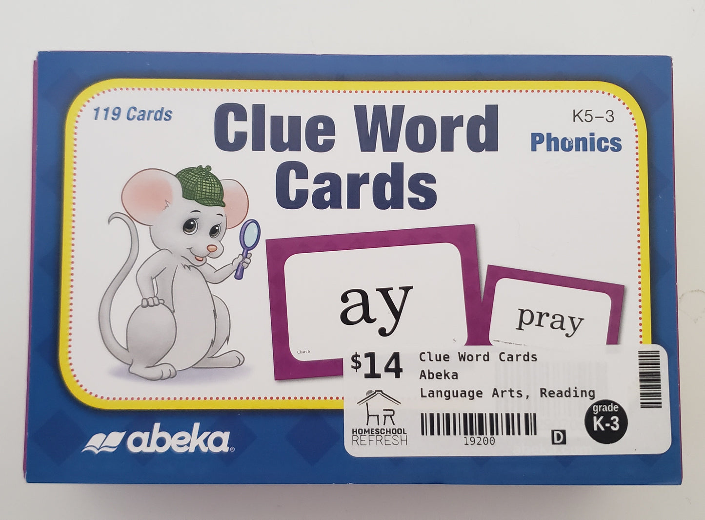 Clue Word Cards