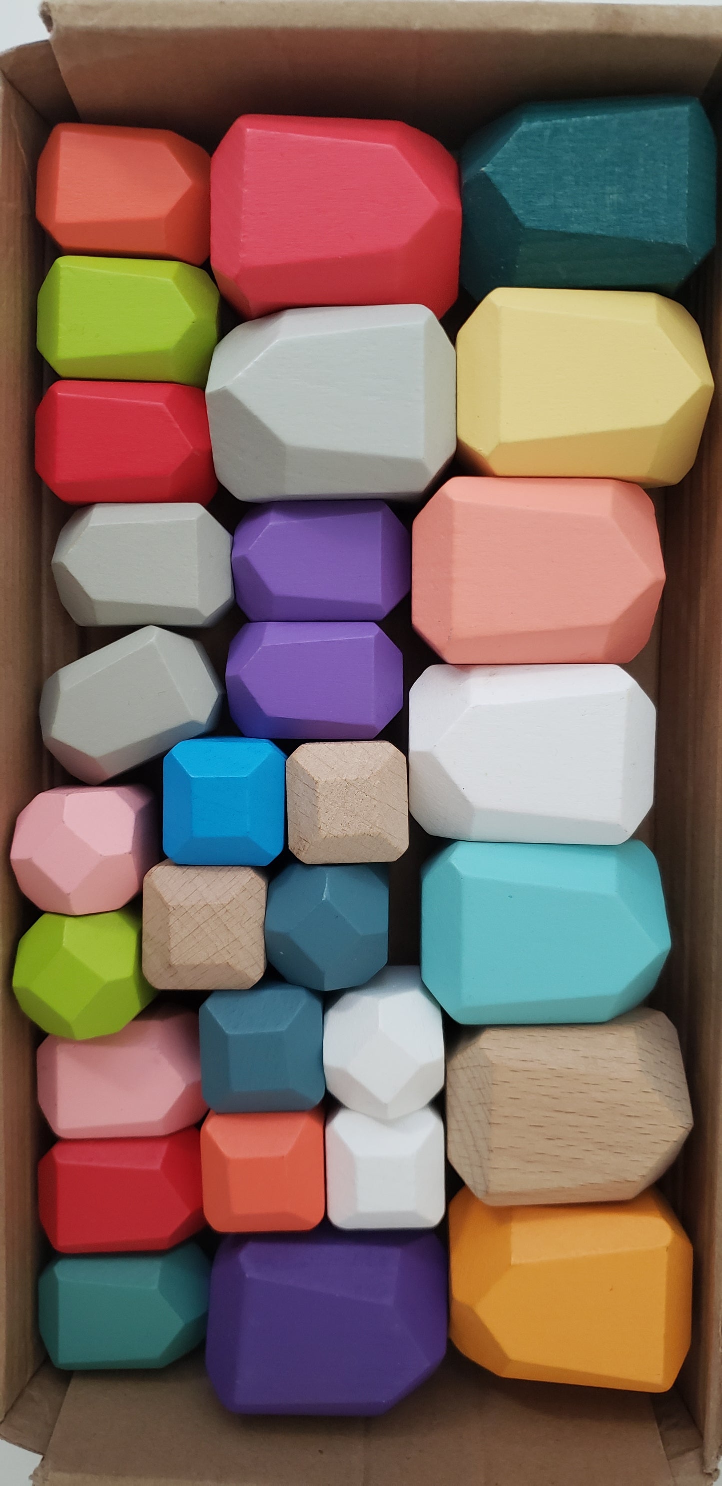 Wooden Balancing Gems