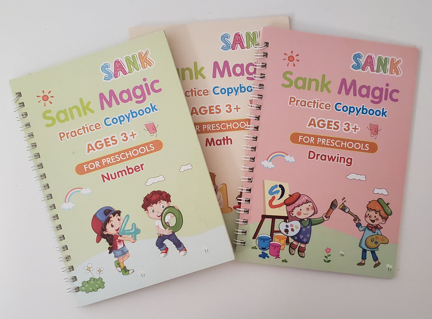 Sank Magic Practice Copybook for Preschools Set of 3