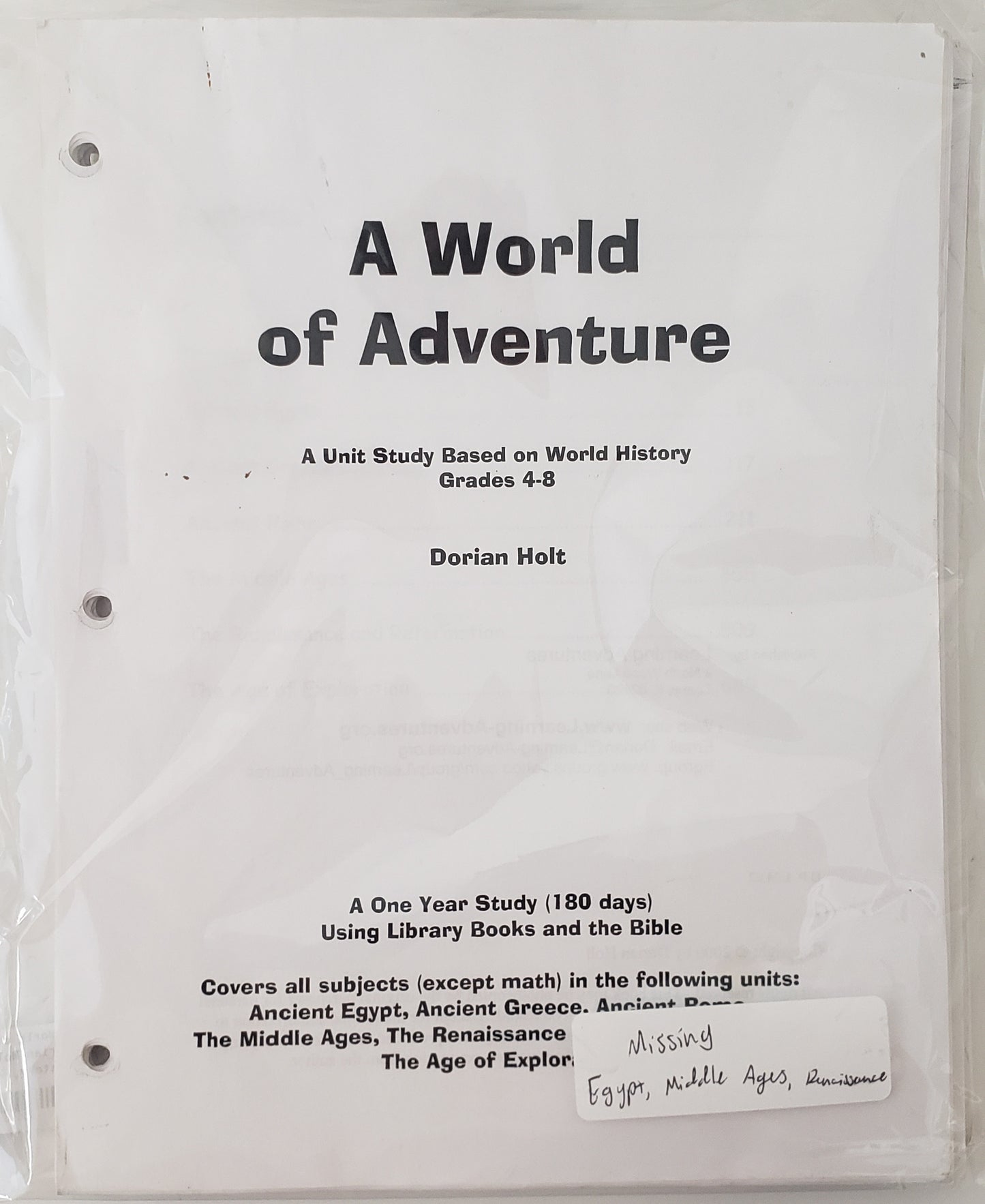 A World of Adventure