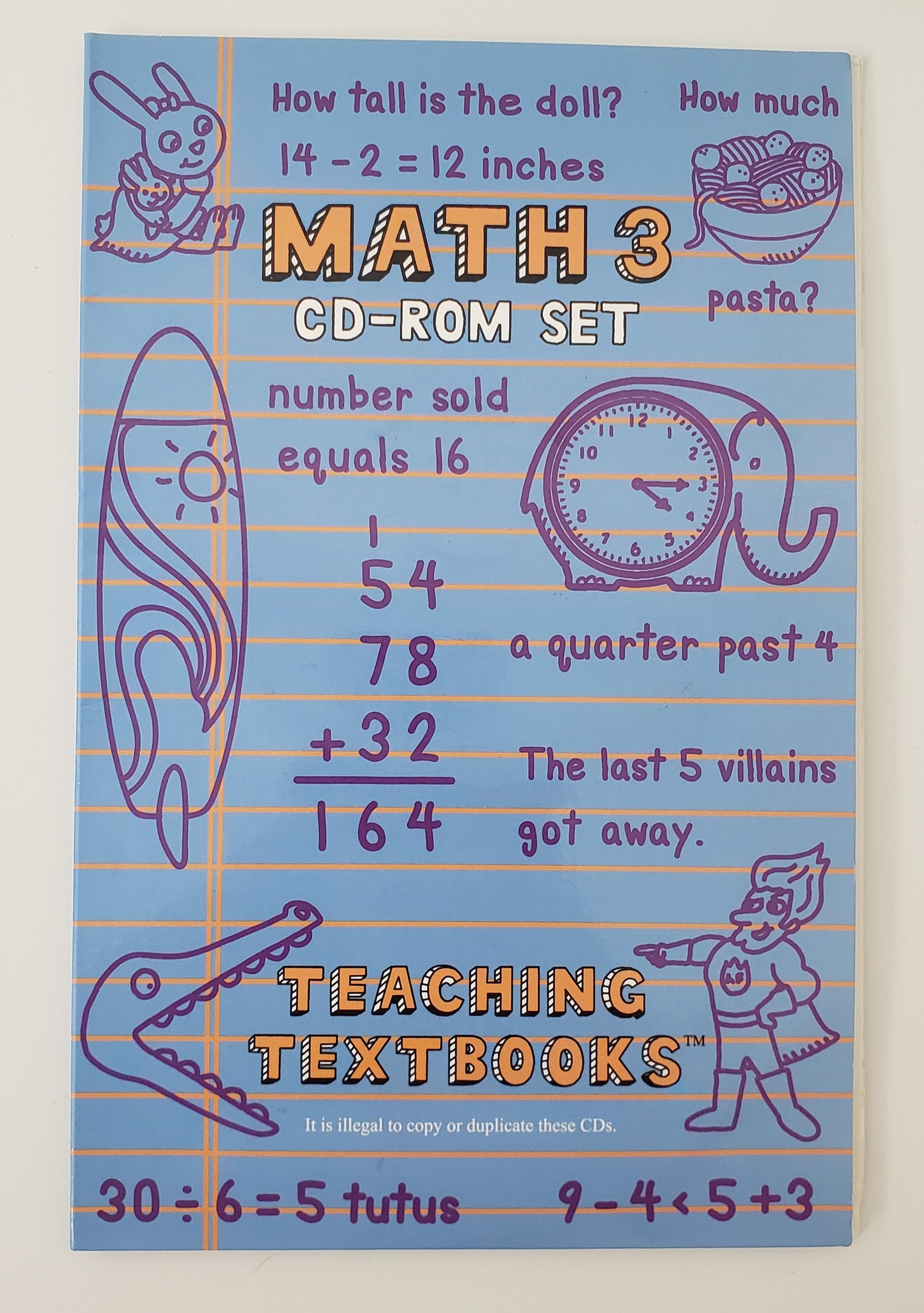 Teaching Textbooks Math 3 CD-ROM Set
