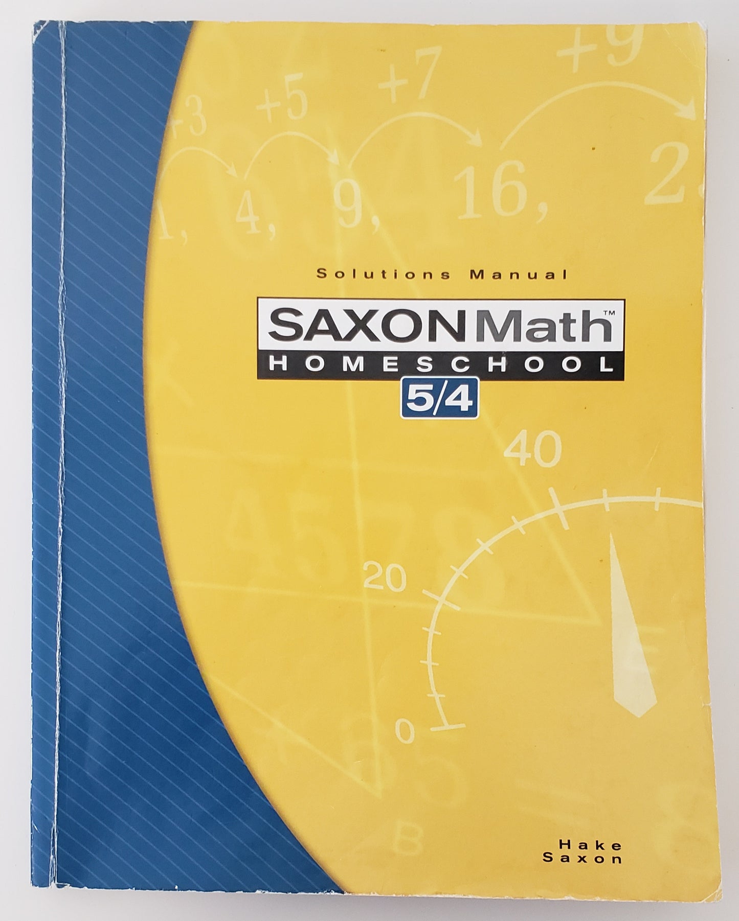 Saxon Math Homeschool 5/4 Solutions Manual