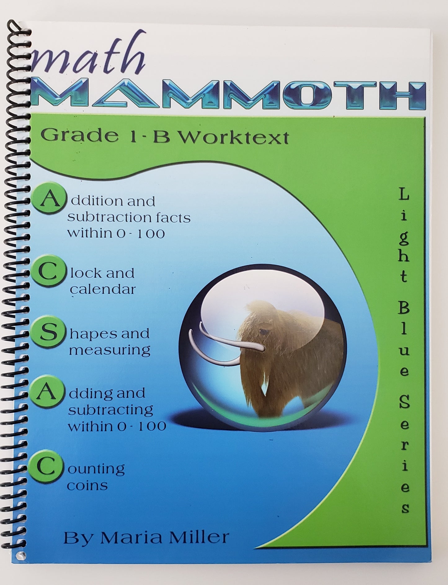 Math Mammoth 1-B Worktext