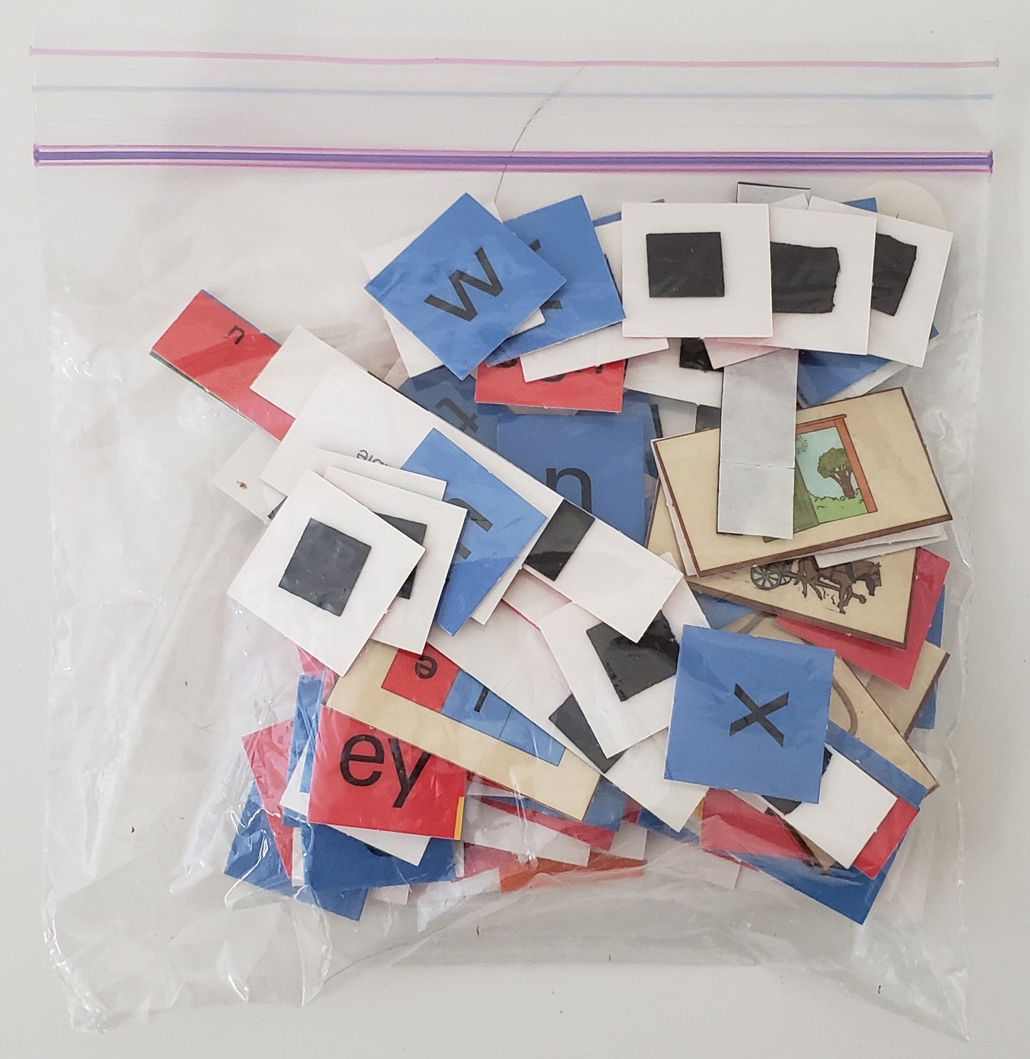 Color-Coded Letter Tiles