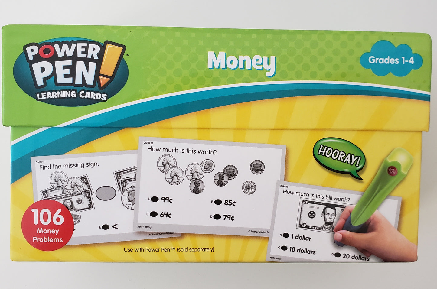 Power Pen Learning Cards: Money