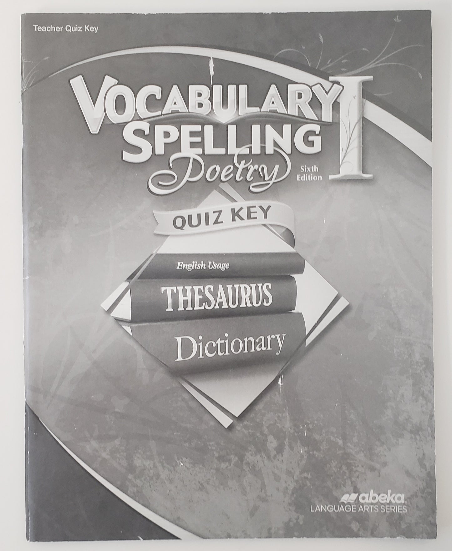 Vocabulary Spelling Poetry I Quiz Key