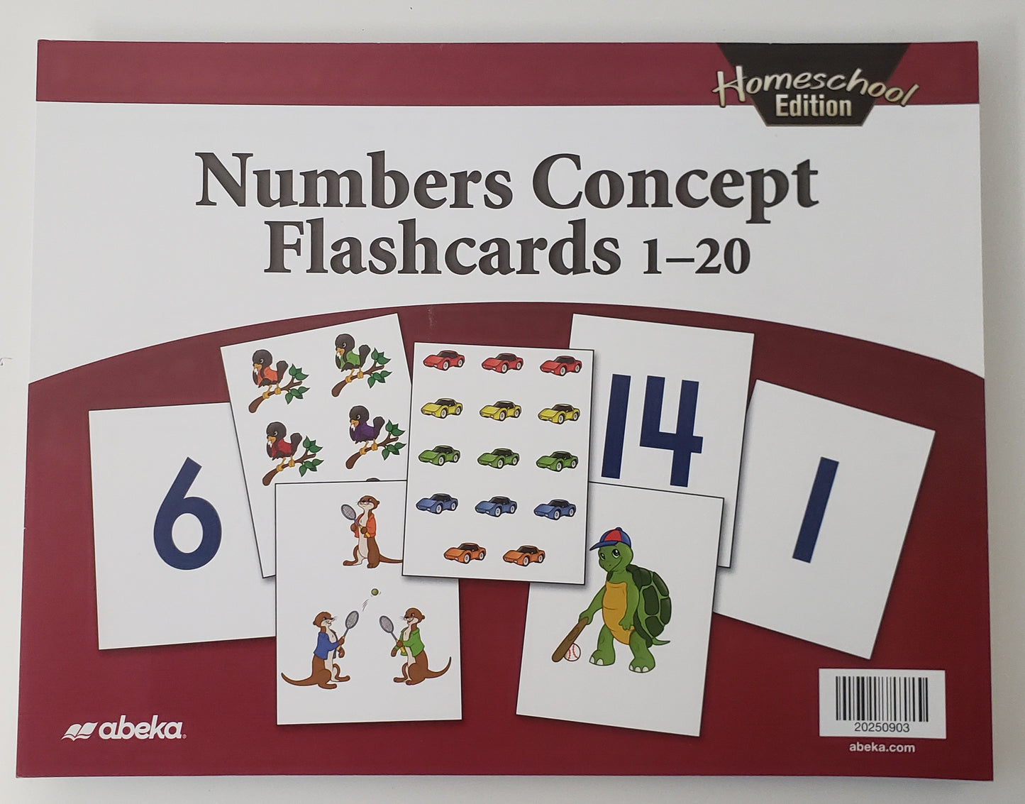 Homeschool Numbers Concept Flashcards