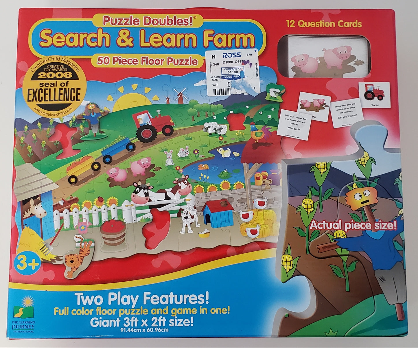 Puzzle Doubles! Search & Learn Farm