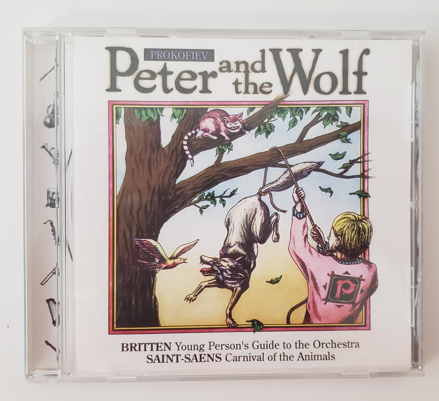 peter and the wolf and other favorite works for children