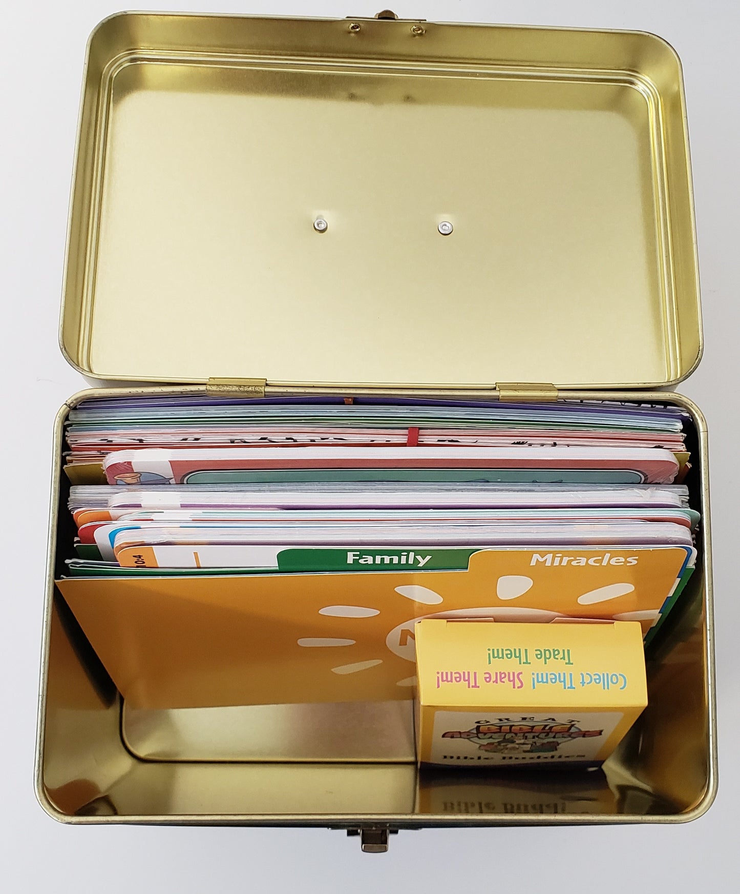 Great Bible Adventures Card Tin
